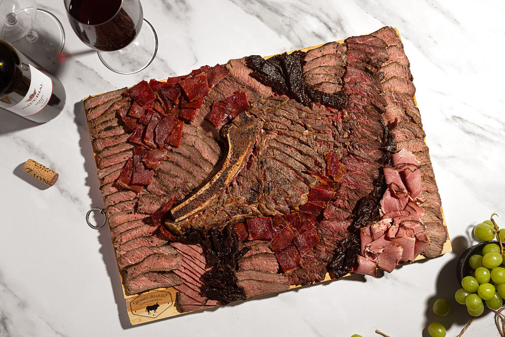 A signature custom Blazin' Boards arrangement